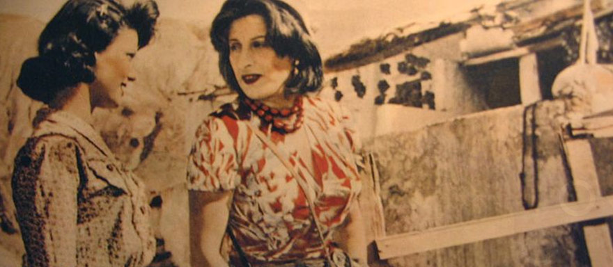 Film Vulcano, con Anna Magnani
